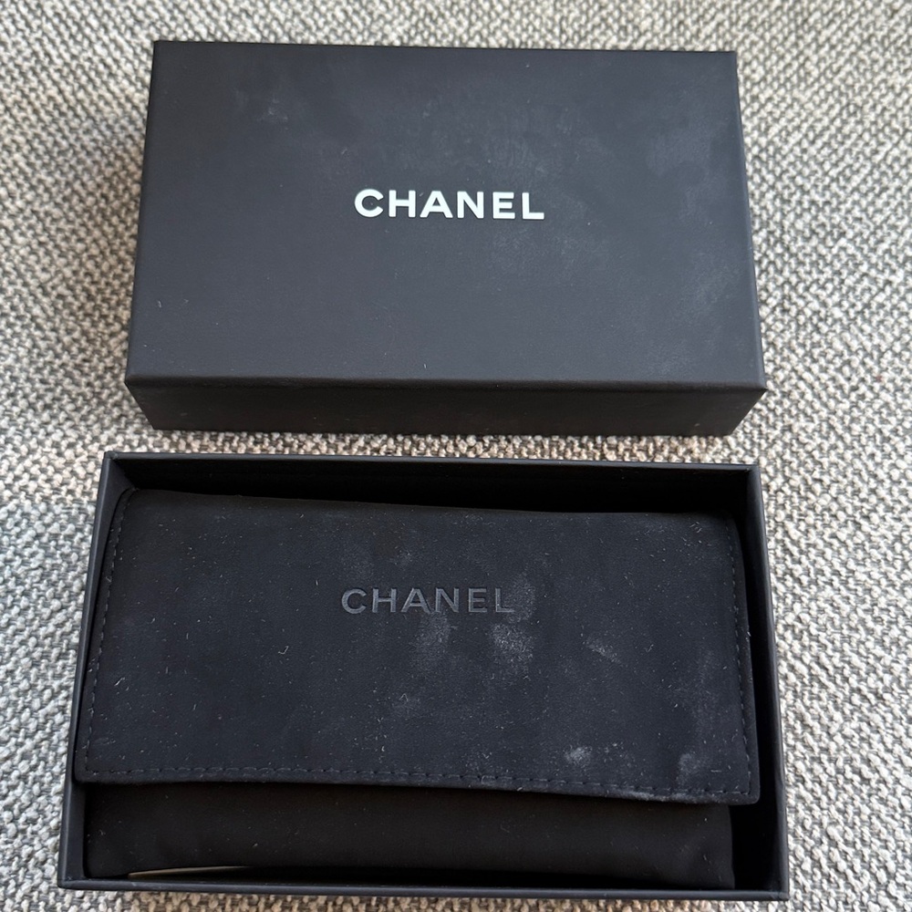Chanel Tan Quilted Leather Wallet - Picture 15 of 16